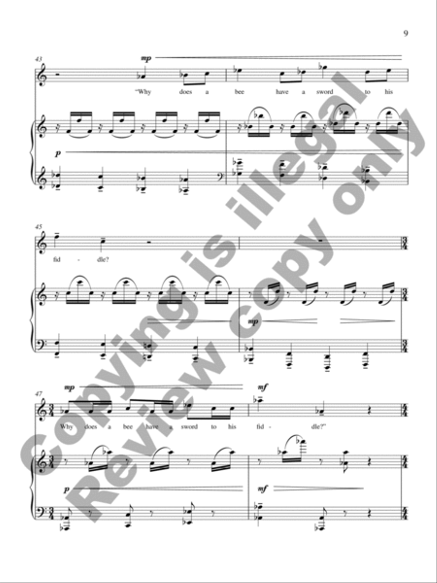 Two Old Crows Soprano Voice scores gallery preview page 8