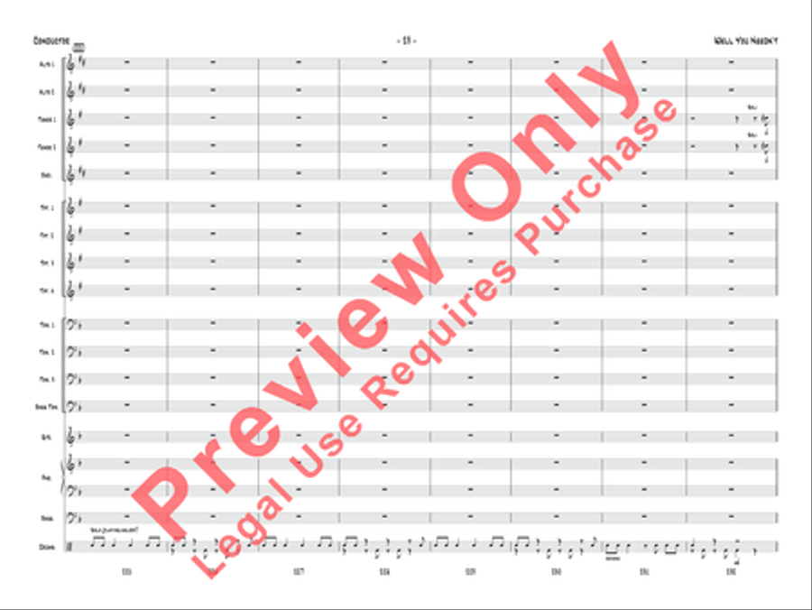 Well You Needn't Jazz Ensemble scores gallery preview page 30