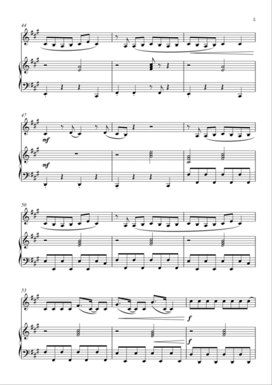 Good 4 U Good 4 U Small Ensemble scores gallery preview page 5