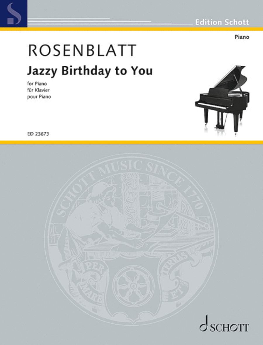 Jazzy Birthday to You Jazzy Birthday to You Piano Solo scores gallery preview page 1