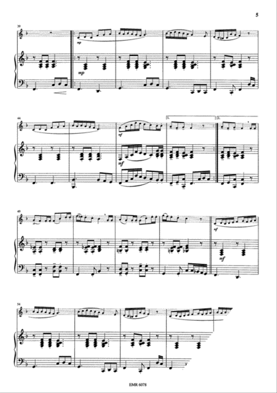 Happy Birthday Tenor Saxophone scores gallery preview page 6