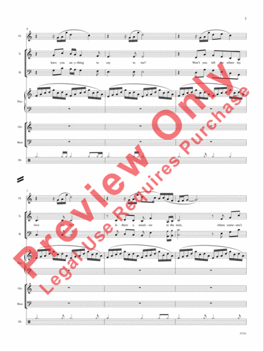 Skylark Skylark Choir scores gallery preview page 4