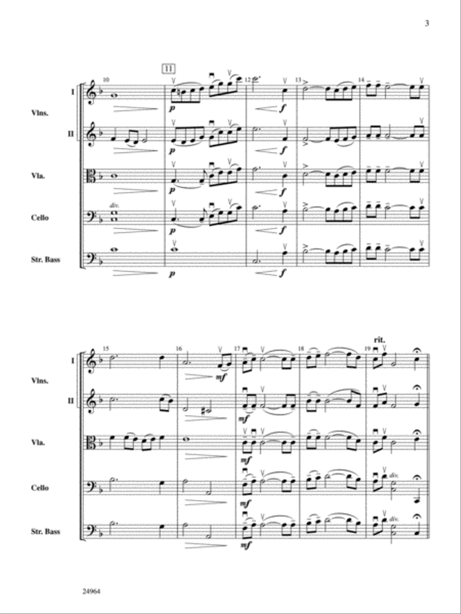 Ode to the Plains and Wild Horses Running (from American Serenade)