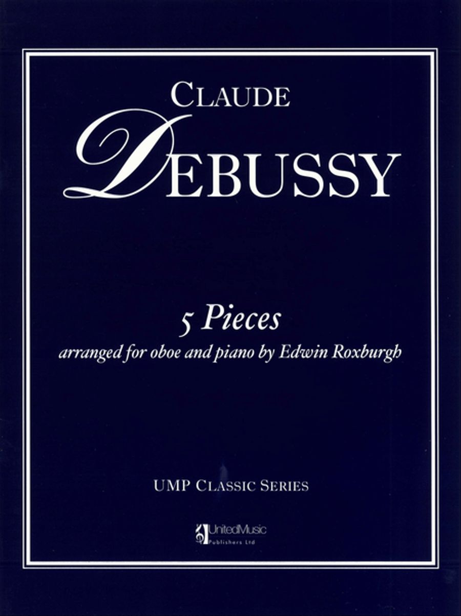 5 Pieces arr. Edwin Roxburgh Piano Accompaniment scores gallery preview page 1