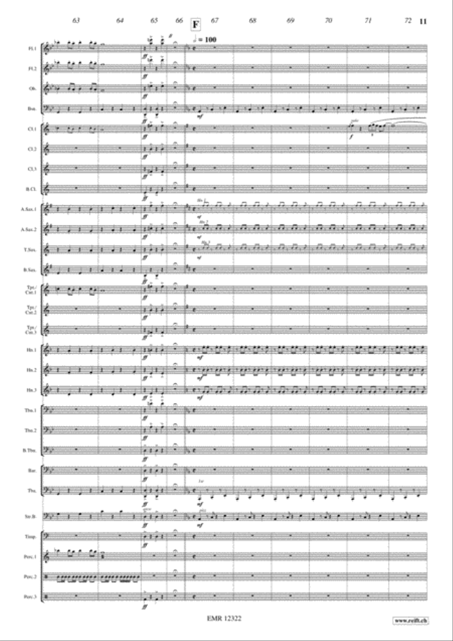 Sherlock Holmes Concert Band scores gallery preview page 11