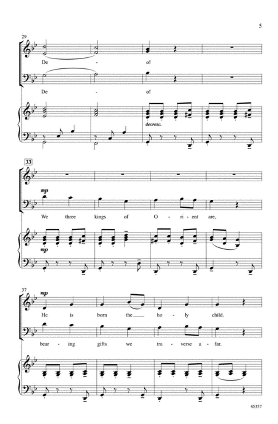 Christmas in 90 Seconds Choir scores gallery preview page 4