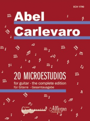 Book cover for 20 Microestudios