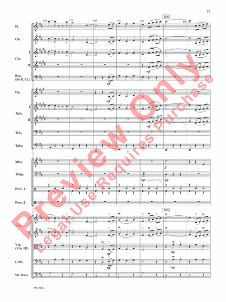 Harry Potter and the Goblet of Fire, Selections from Full Orchestra scores gallery preview page 18