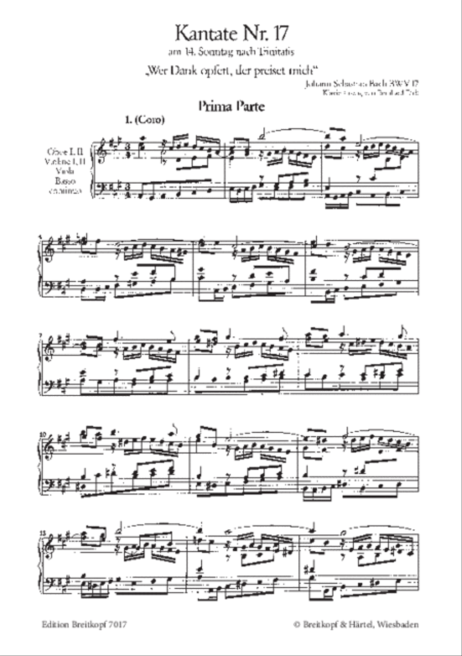 Cantata BWV 18 “For as the rain cometh down” STB scores gallery preview page 2