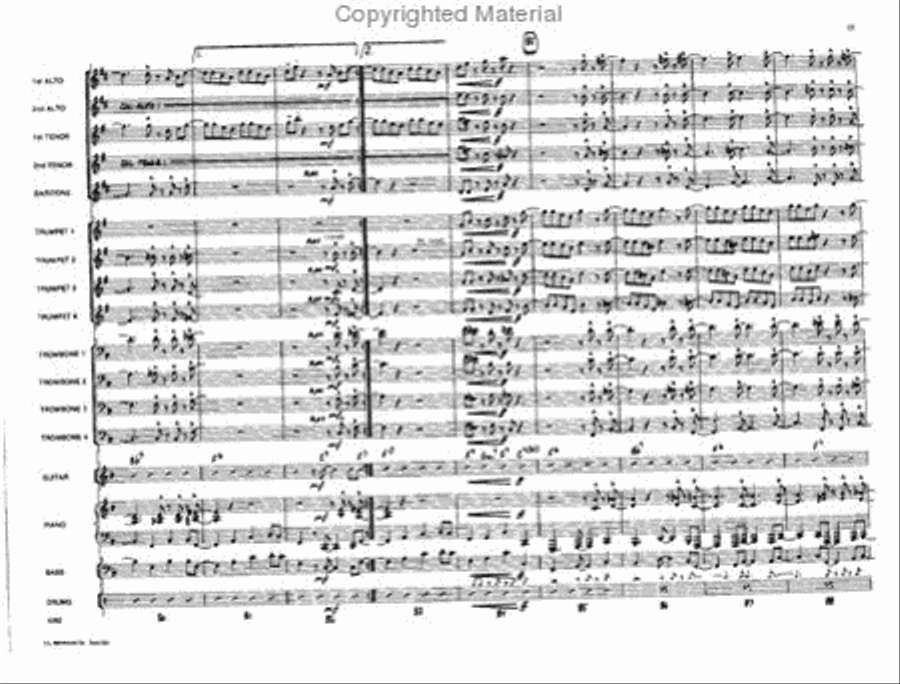 Bugle Boogie Blues Bugle Boogie Blues Jazz Ensemble scores gallery preview page 11