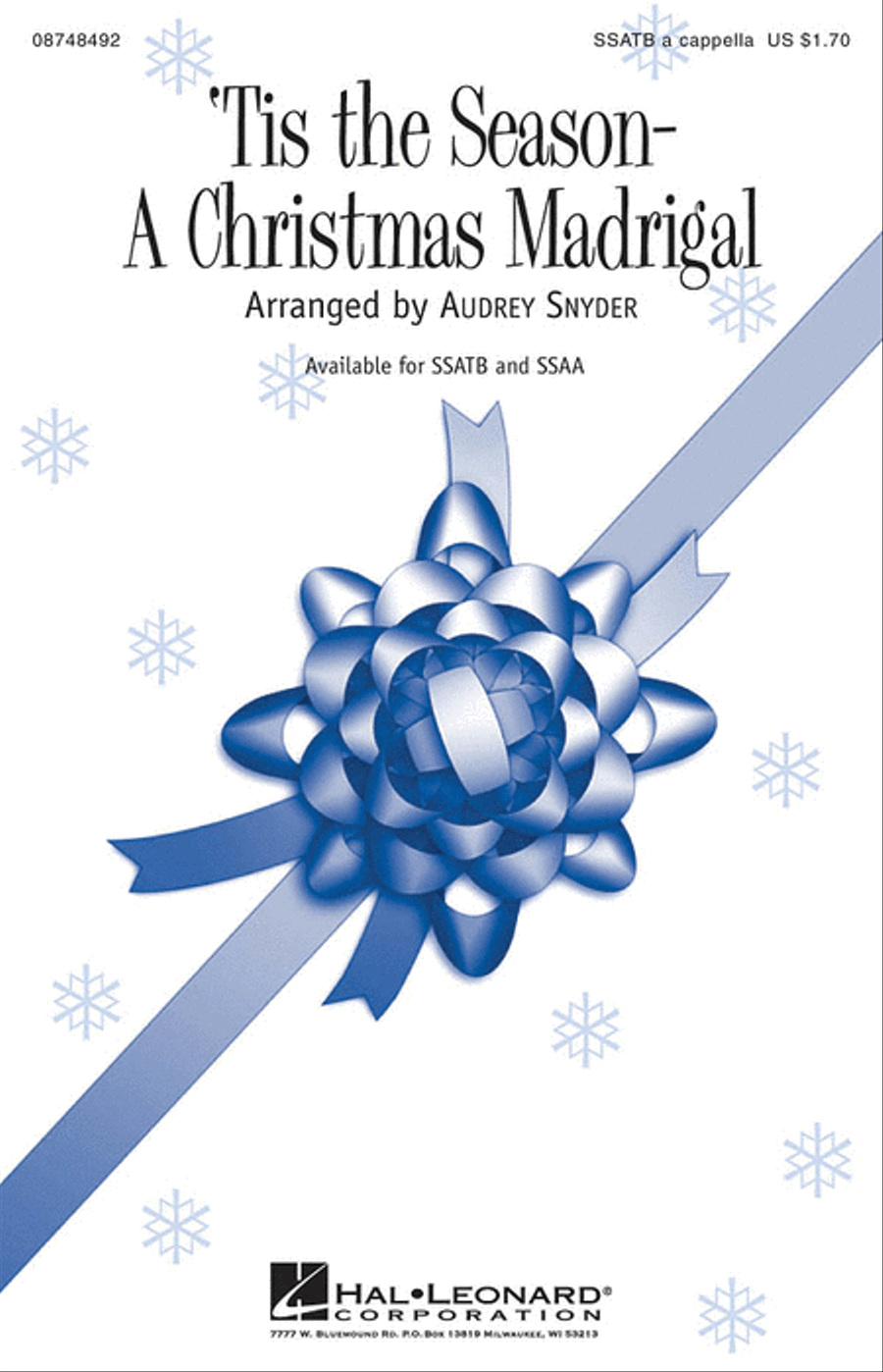 Tis the Season – A Christmas Madrigal SSAA scores gallery preview page 1