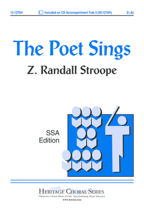 Book cover for The Poet Sings