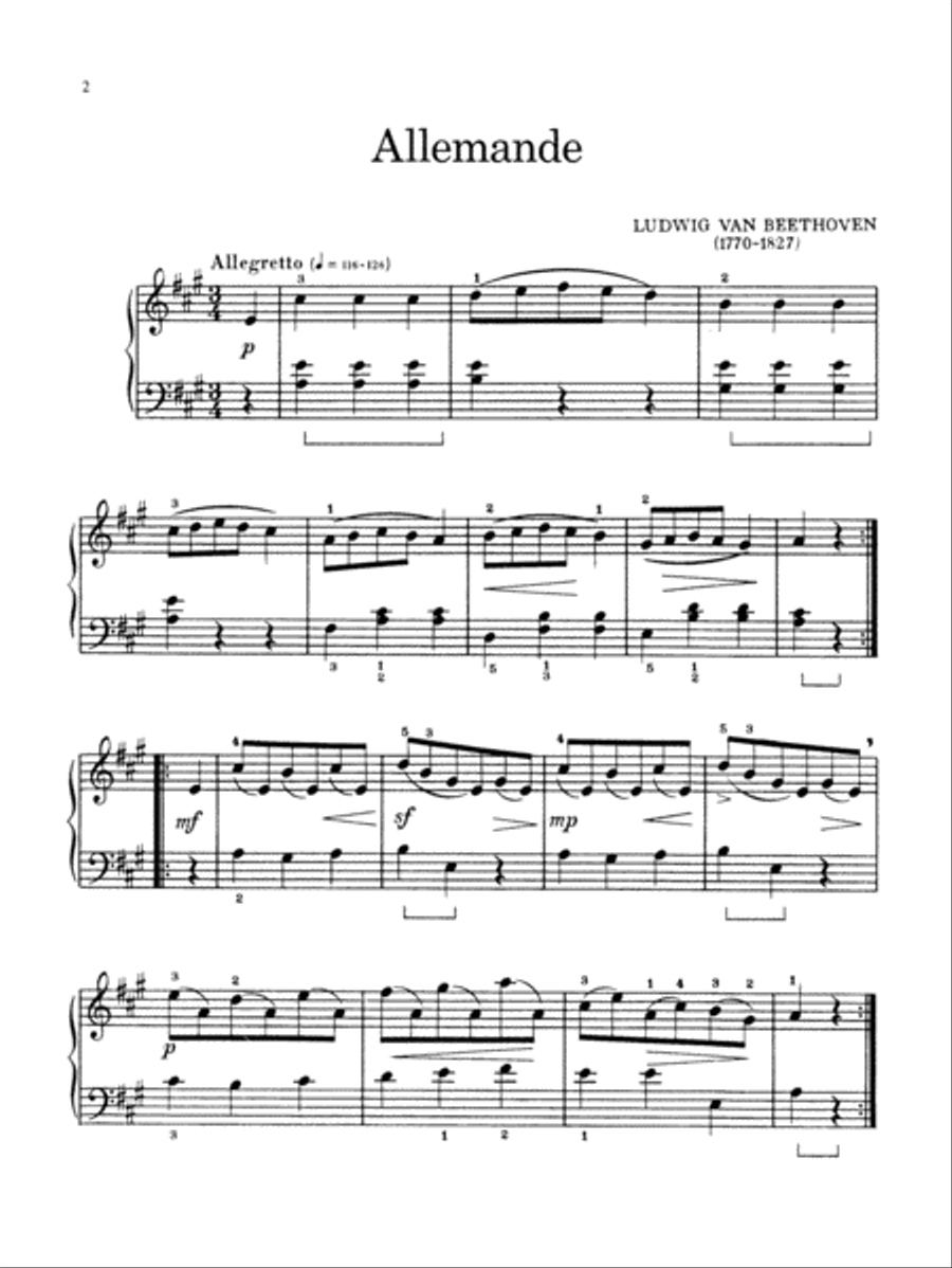Guild Repertoire - Intermediate A Piano Method scores gallery preview page 3