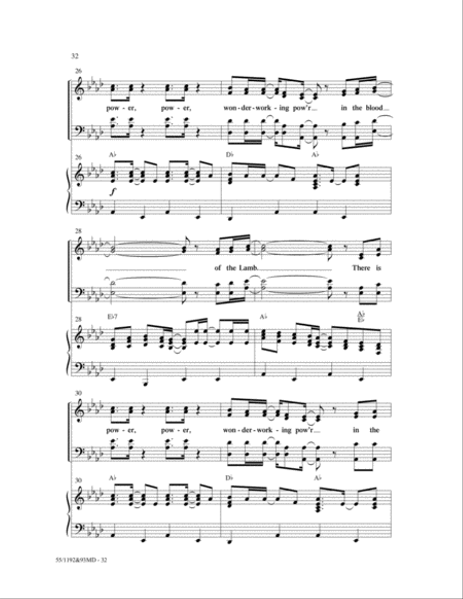 The Lamb 4-Part scores gallery preview page 21