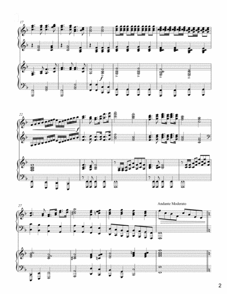 Sunday Worship For Two, Volume 1 (intermediate to late intermediate 2 piano duets) image number null