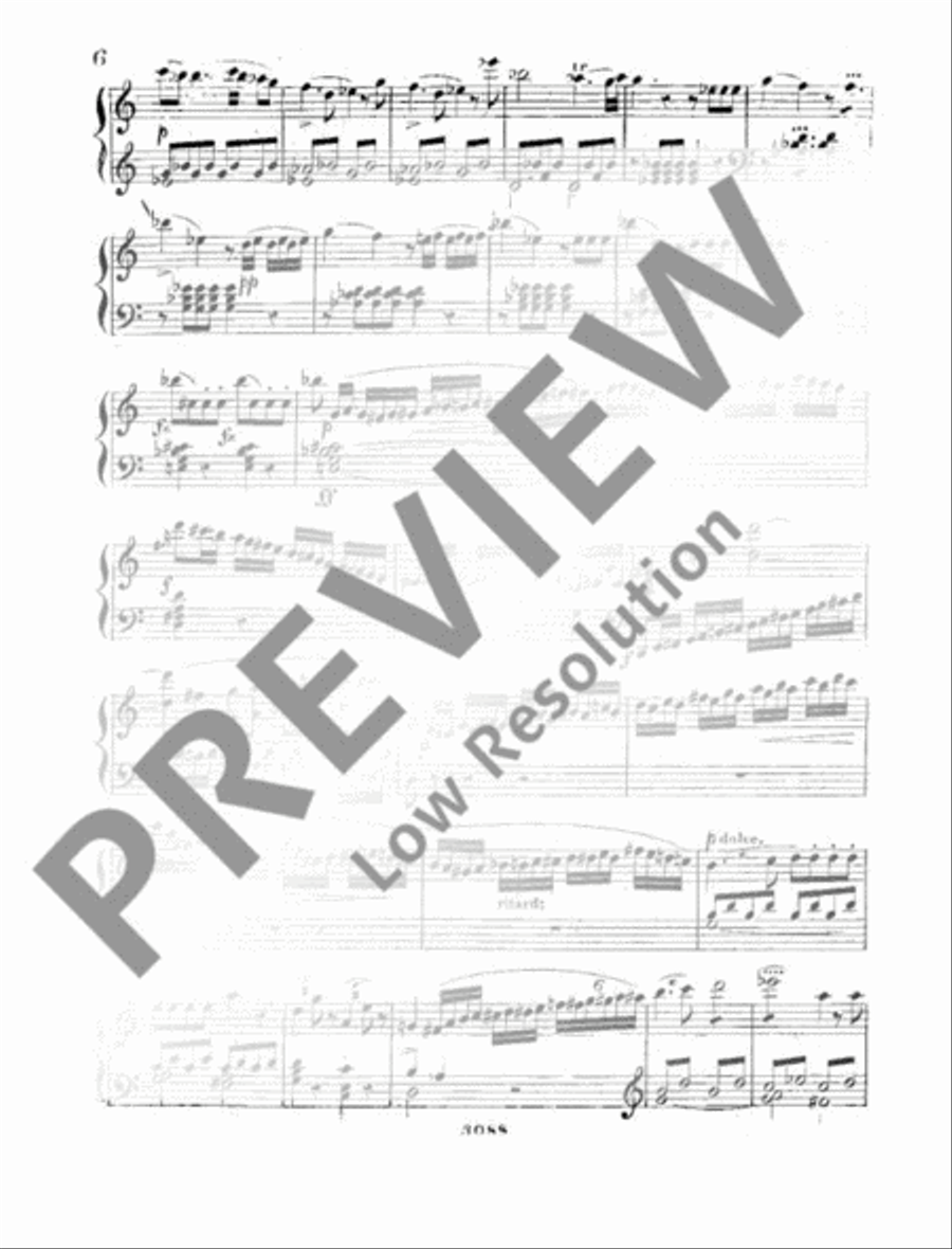 Concerto No. 2 C major Flute scores gallery preview page 9