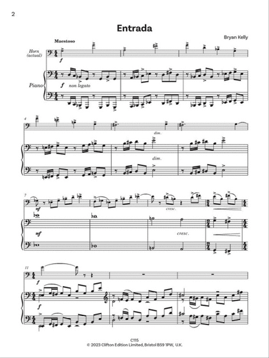 Dance Preludes Piano Accompaniment scores gallery preview page 3