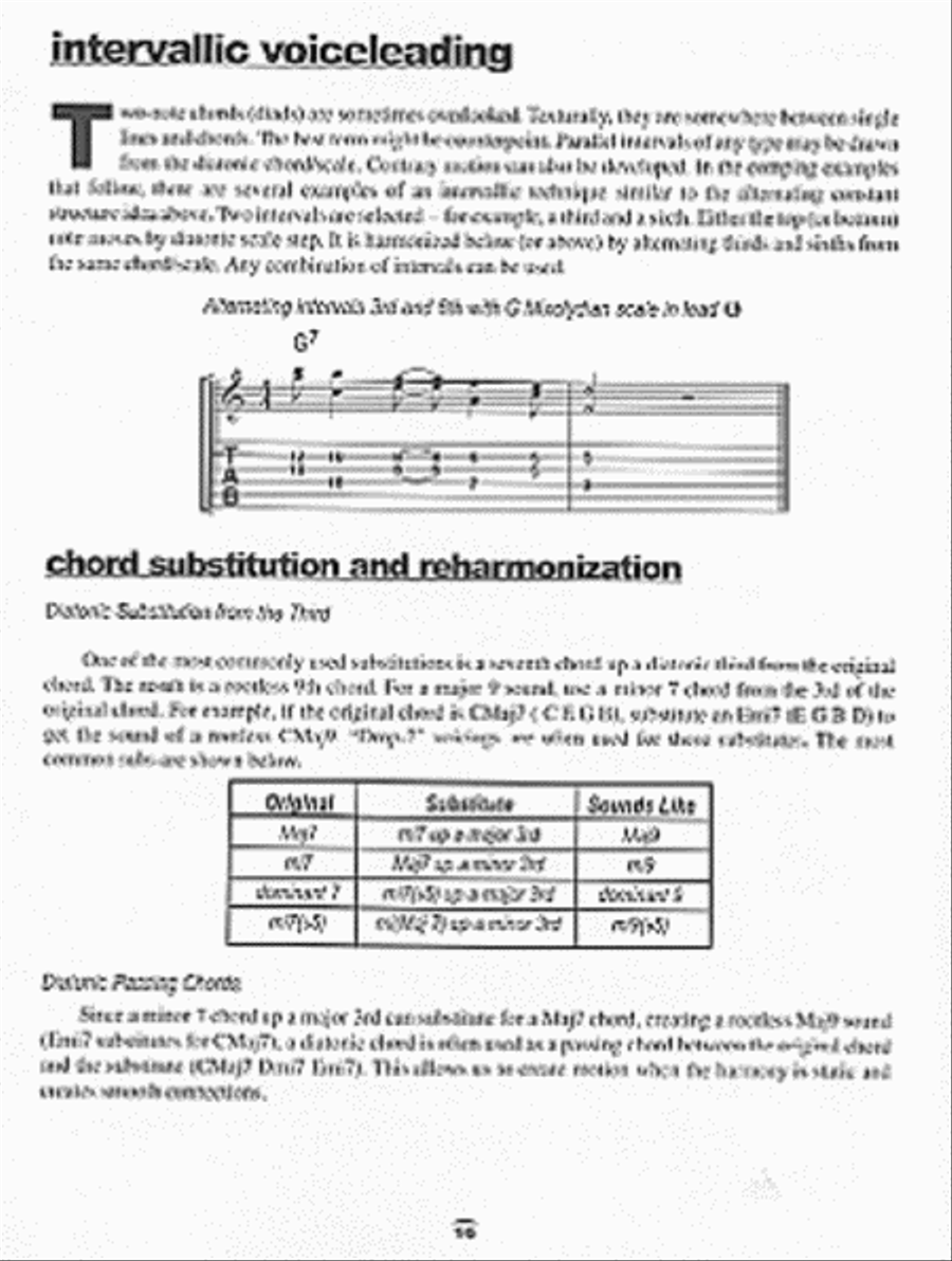 Creative Comping Concepts for Jazz Guitar Electric Guitar scores gallery preview page 2
