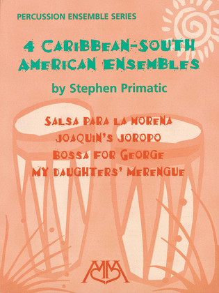 Book cover for 4 Caribbean-South American Ensembles