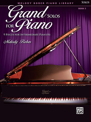 Book cover for Grand Solos for Piano, Book 5