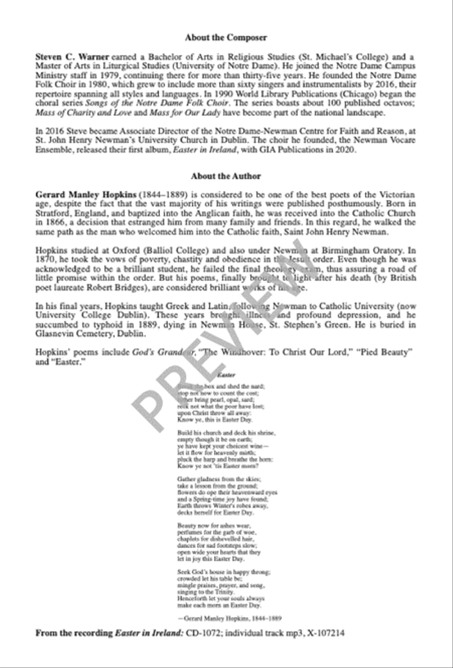 Easter Day SATTB scores gallery preview page 3