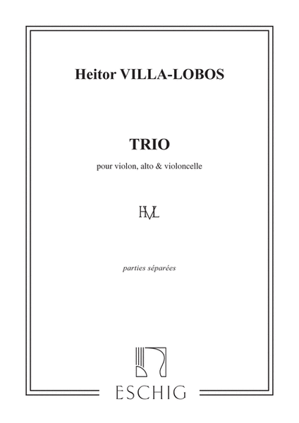 Villa-Lobos Trio A Cordes Pties