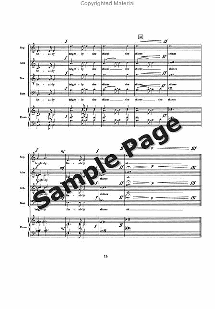 Color and Time 4-Part scores gallery preview page 19