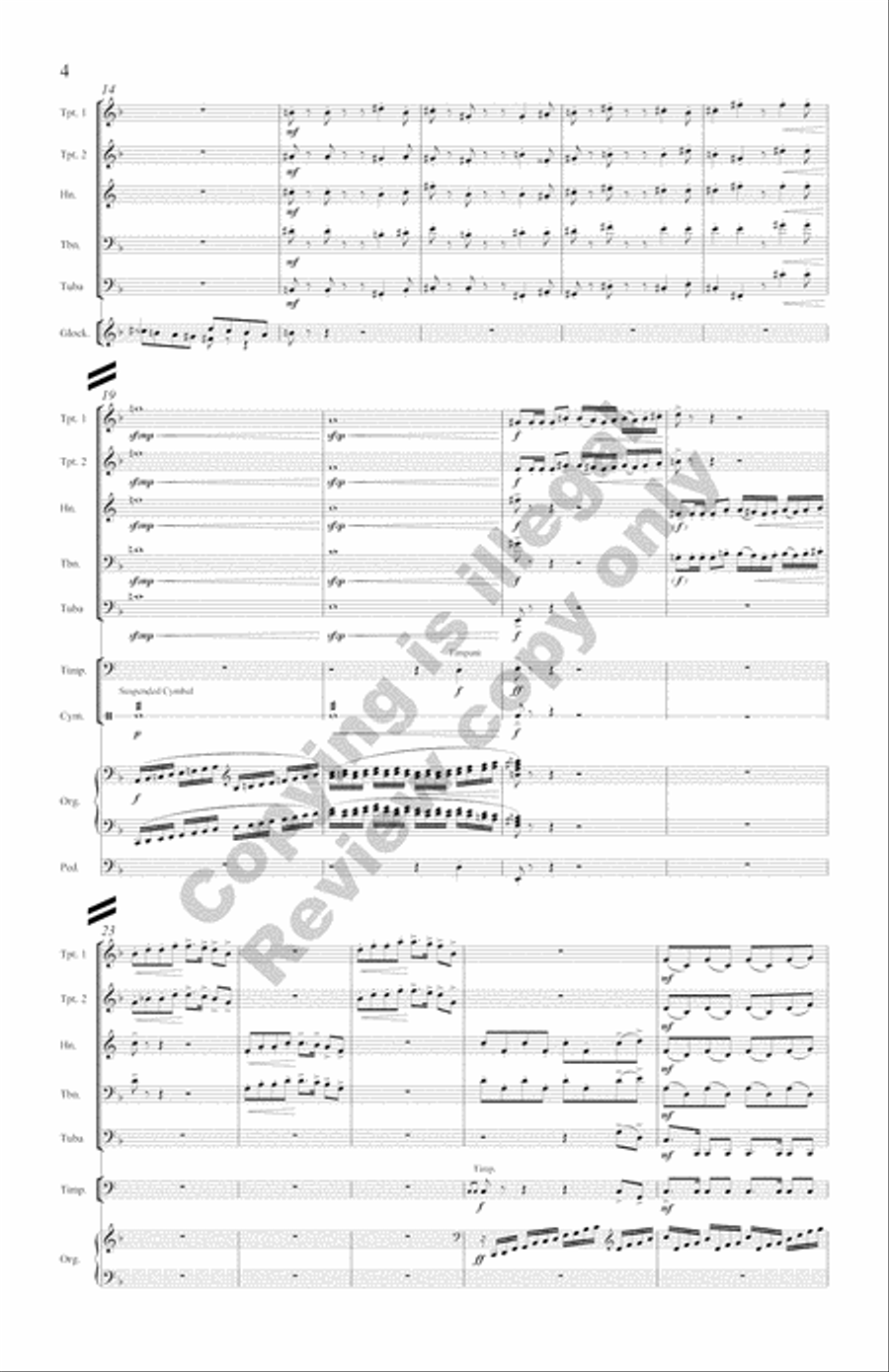 The Snow Lay On the Ground!: Nine Festive Carol Settings (Complete Compilation Full Score) Choir scores gallery preview page 31