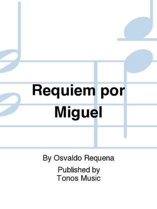 Book cover for Requiem por Miguel