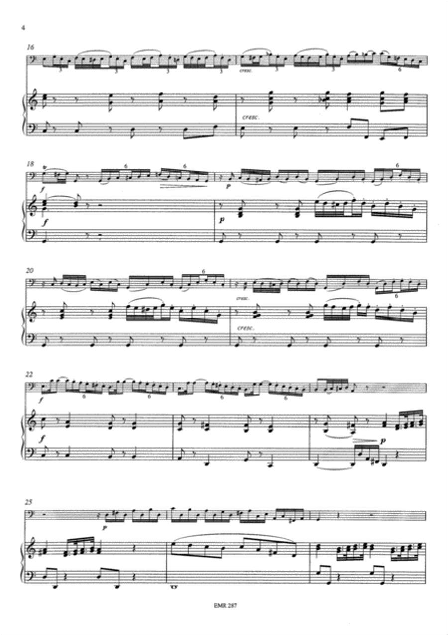 Concerto Bassoon Solo scores gallery preview page 12