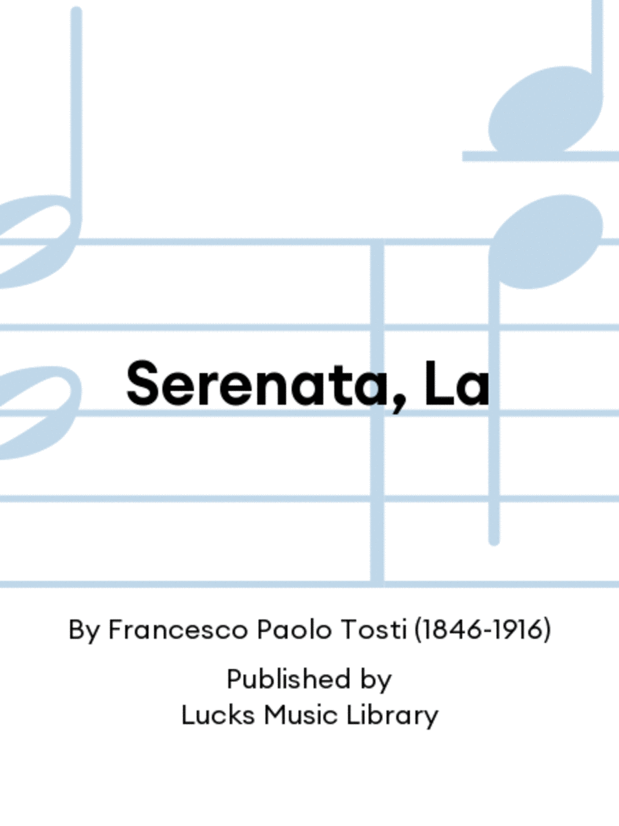 Serenata, La Serenata, La Set of Parts scores gallery preview page 1