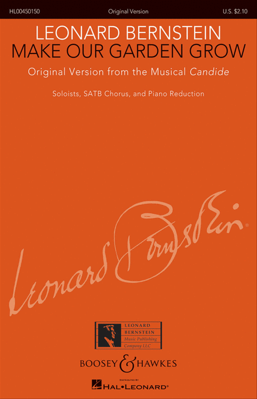 Make Our Garden Grow from Candide 4-Part scores gallery preview page 1