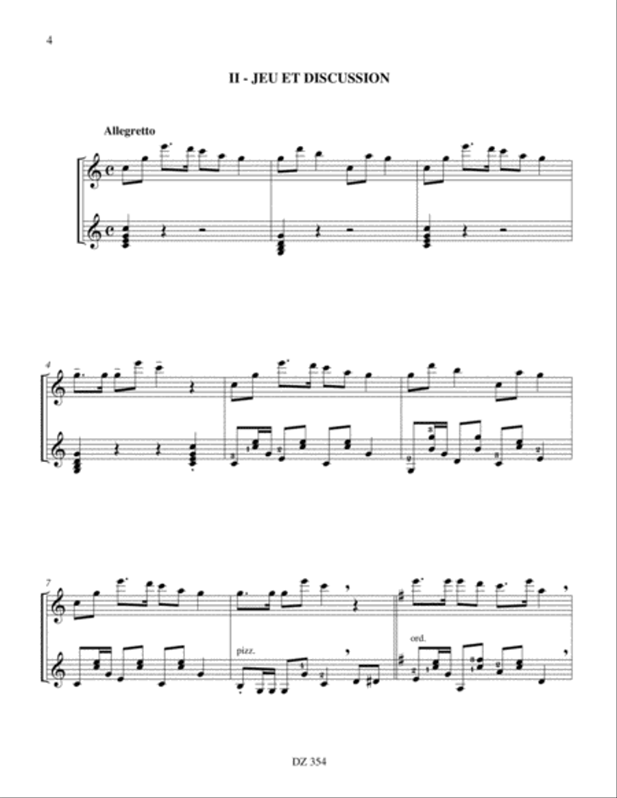 Les aventures de Kiss-Cool et Tranquilo Classical Guitar scores gallery preview page 4