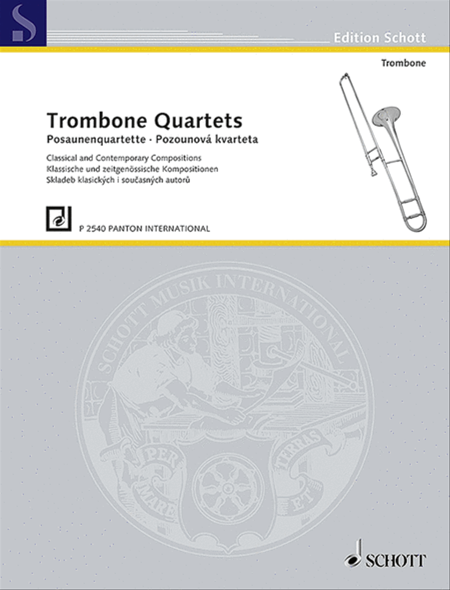 Trombone Quartets Trombone Quartet scores gallery preview page 1