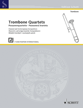 Book cover for Trombone Quartets