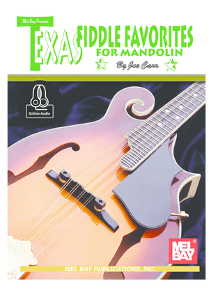Book cover for Texas Fiddle Favorites for Mandolin
