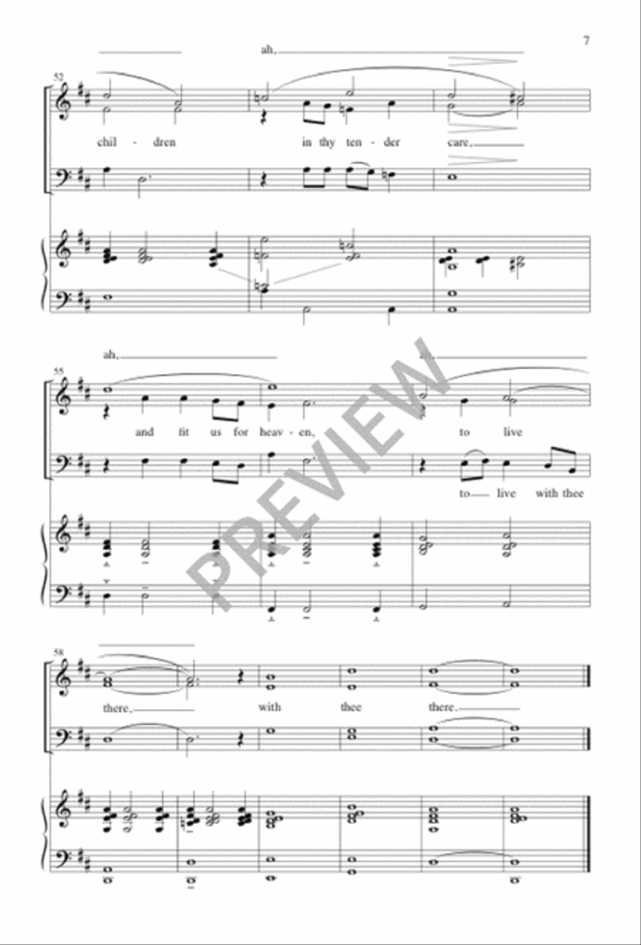 Away in a Manger Away in a Manger 3-Part scores gallery preview page 8