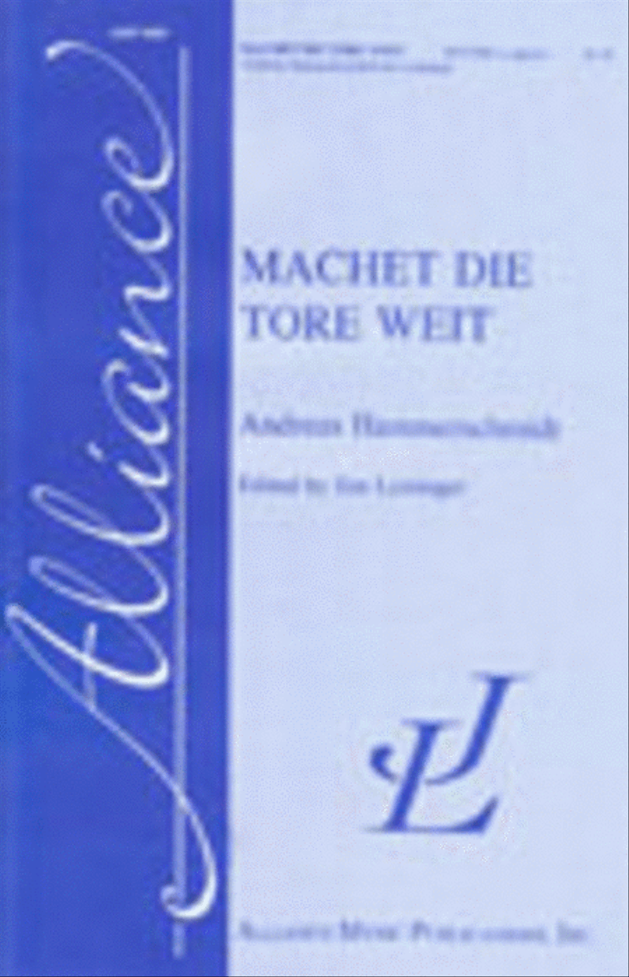Machet die Tore weit A Cappella scores gallery preview page 1
