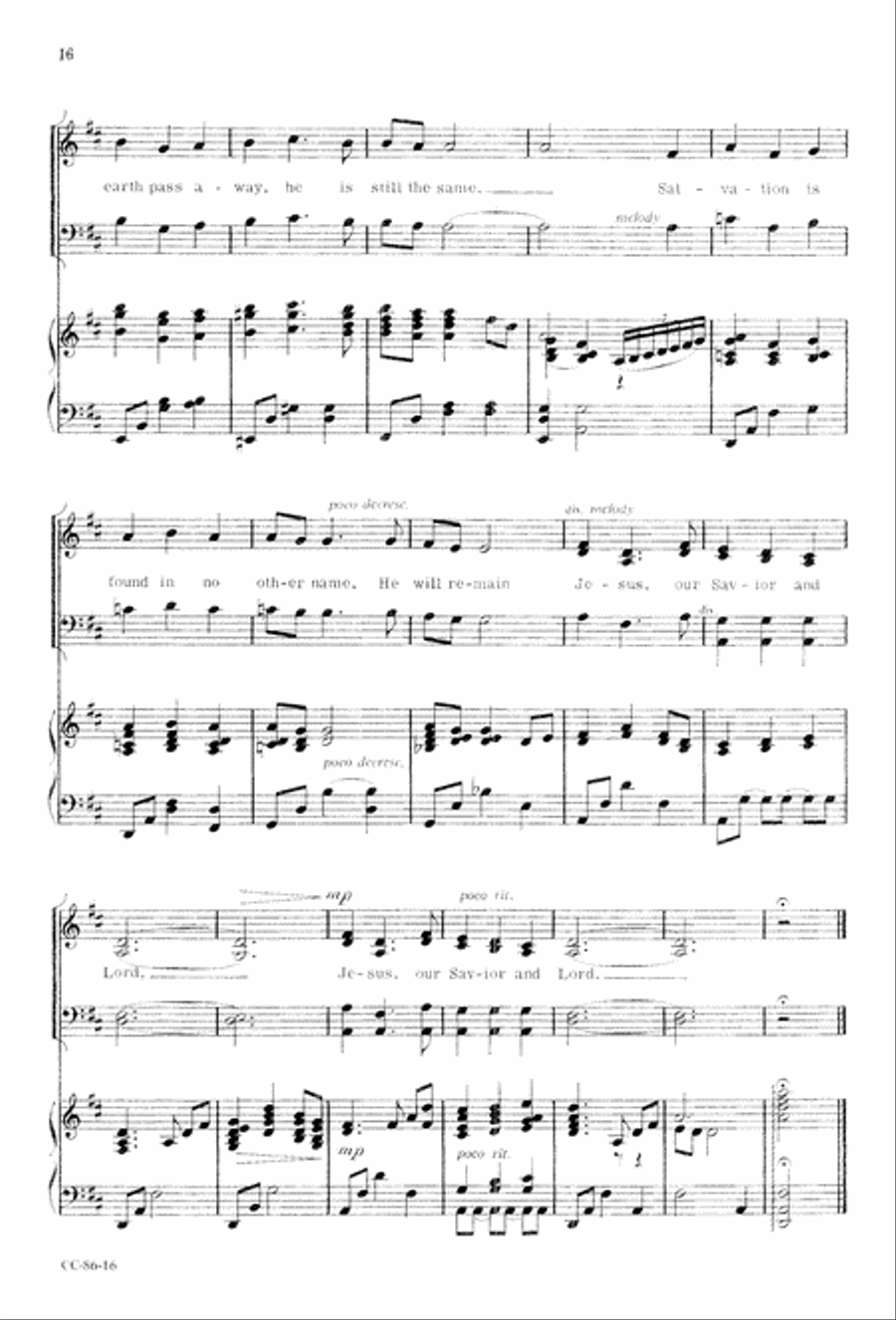 Angels' Song Angels' Song 4-Part scores gallery preview page 18