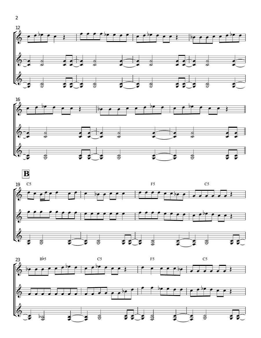 Snake Charmer Snake Charmer Guitar Ensemble scores gallery preview page 2