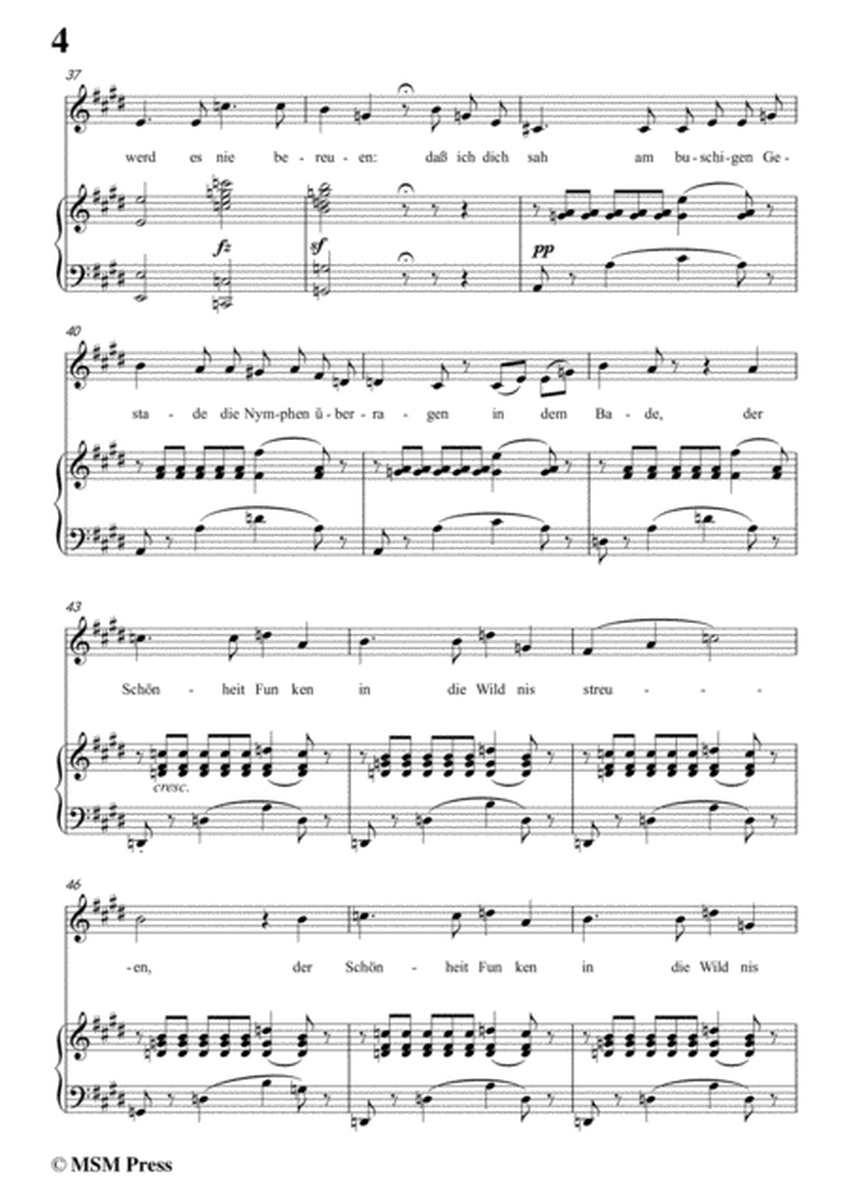 Schubert-Der Zürnenden Diana,Op.36 No.1,in E Major,for Voice&Piano image number null