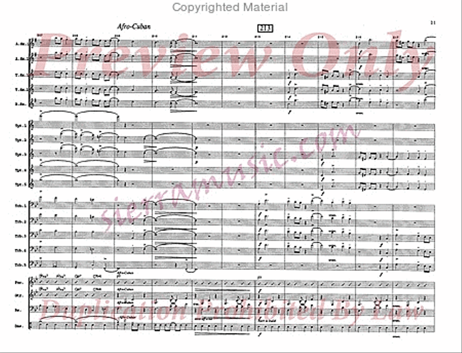 Cubajazz Cubajazz Jazz Ensemble scores gallery preview page 22