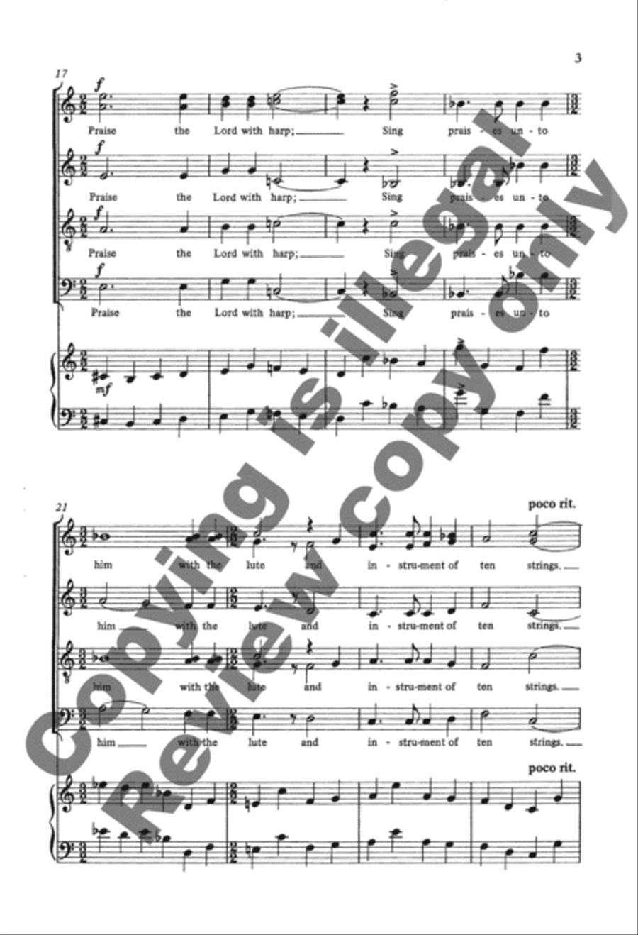 Rejoice In The Lord SSA scores gallery preview page 16