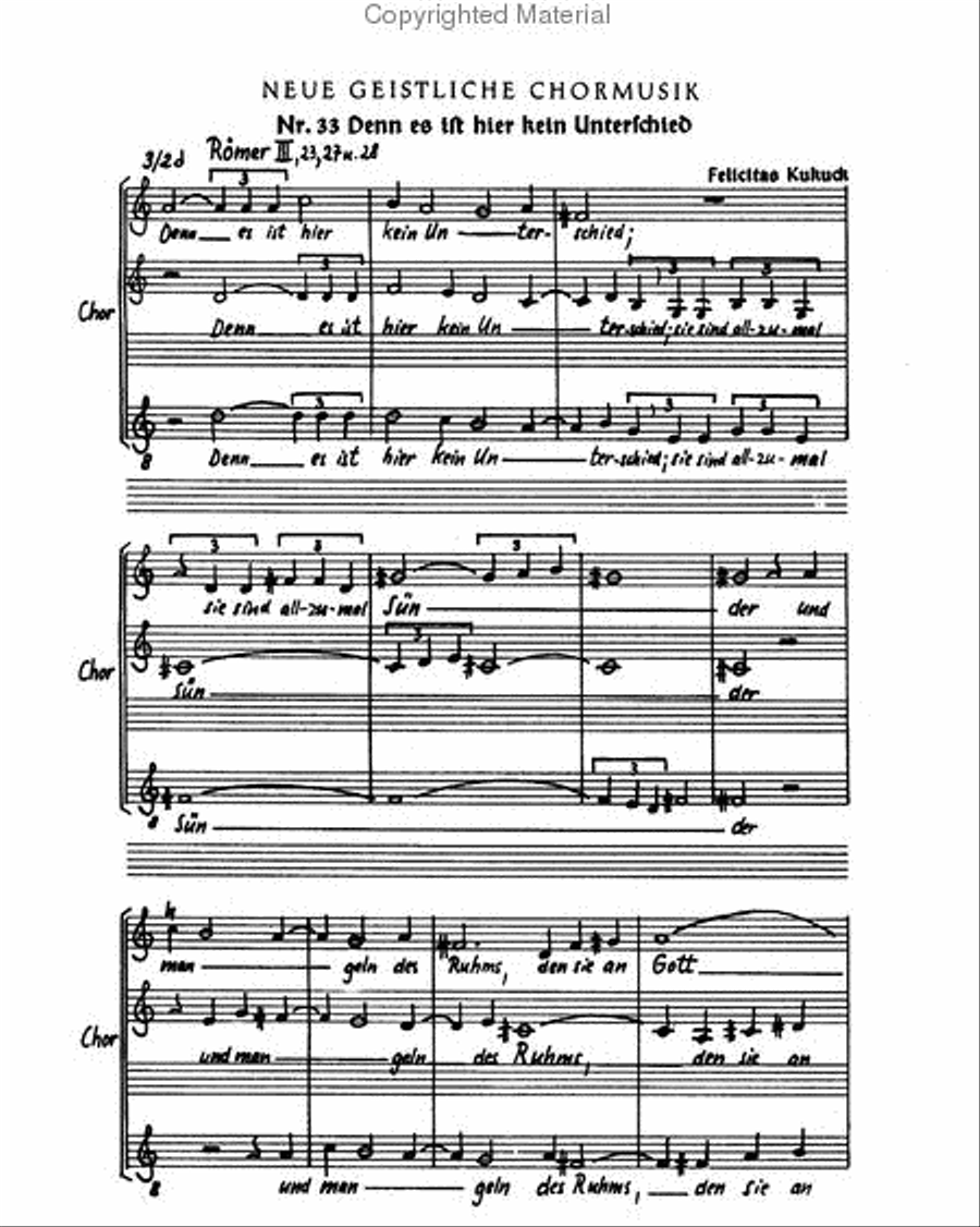 Denn es ist hier kein Unterschied 3-Part scores gallery preview page 2