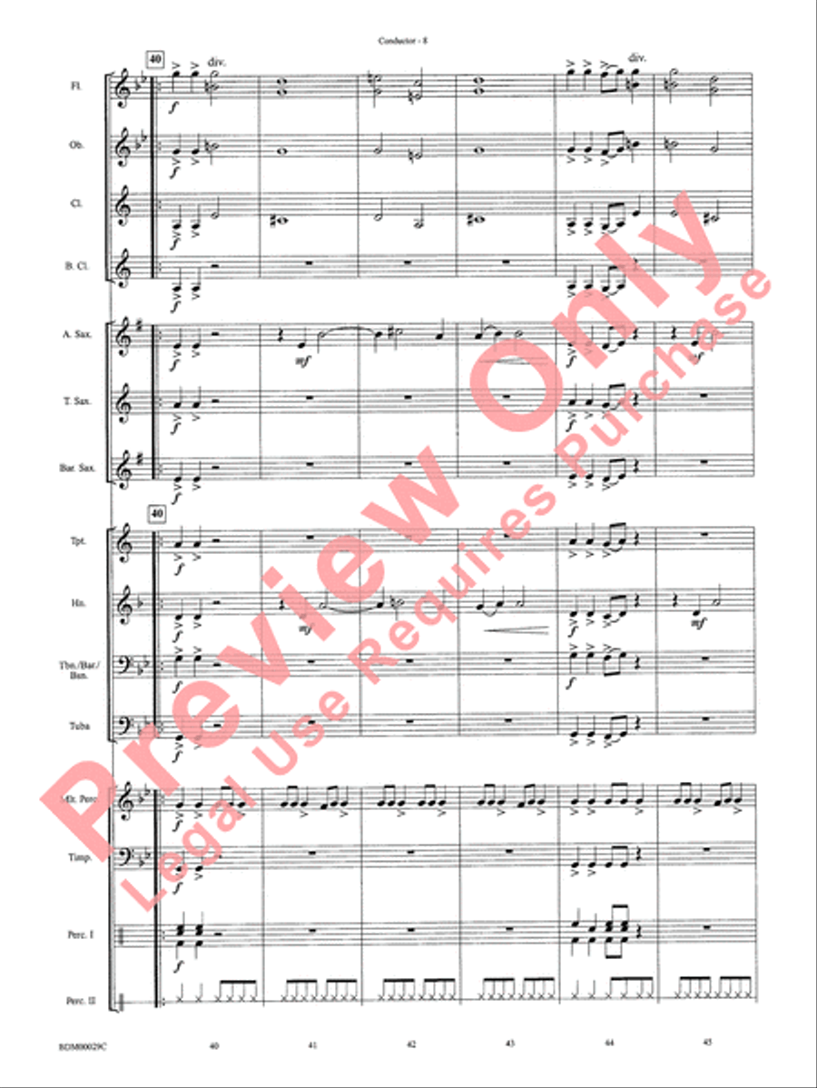 Serengeti Dreams Serengeti Dreams Concert Band scores gallery preview page 10