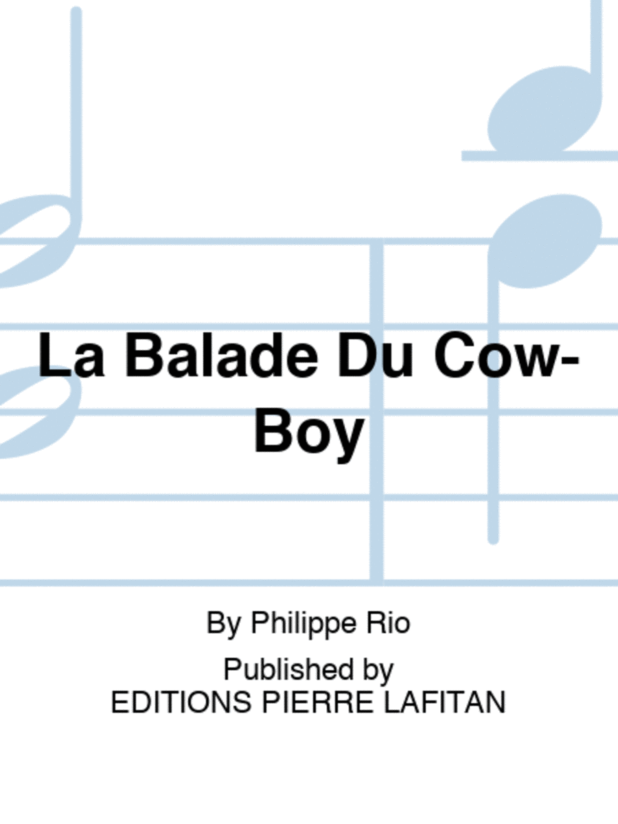 La Balade Du Cow-Boy Harp scores gallery preview page 1