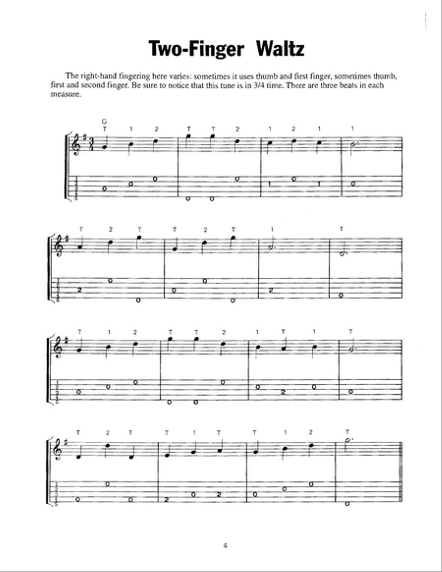 Easy Banjo Solos Banjo scores gallery preview page 5