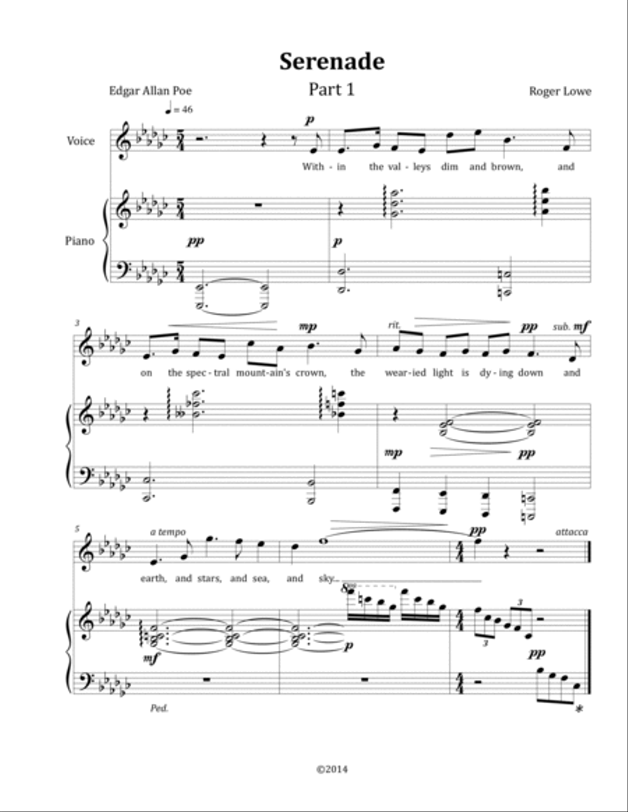 The Sleep Cycle Soprano Voice scores gallery preview page 3