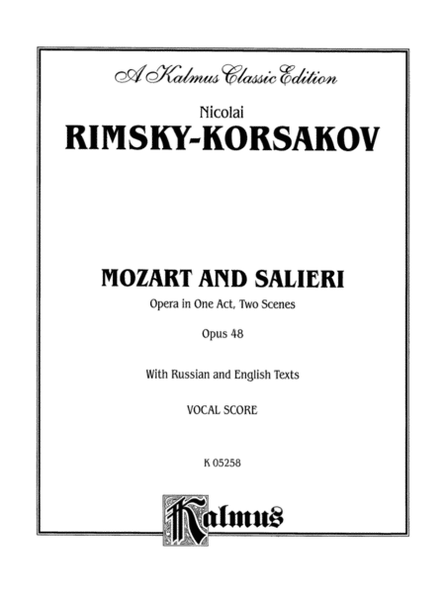 Mozart and Salieri, Op. 48
