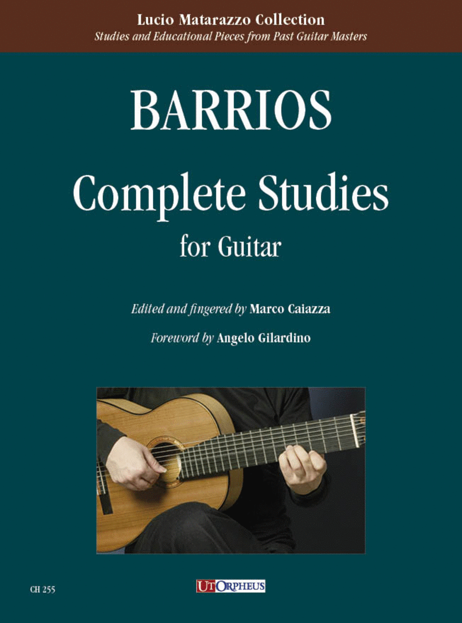 Complete Studies for Guitar. Foreword by Angelo Gilardino Acoustic Guitar scores gallery preview page 1